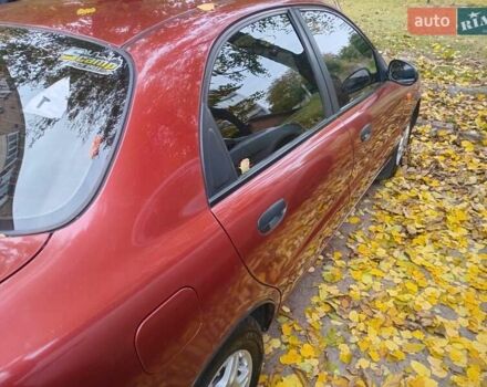 Красный Дэу Ланос, объемом двигателя 1.5 л и пробегом 320 тыс. км за 2300 $, фото 9 на Automoto.ua