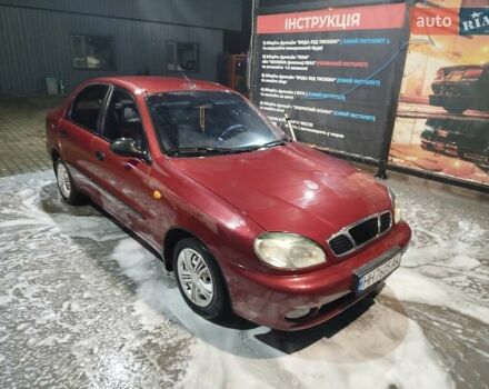 Красный Дэу Ланос, объемом двигателя 1.5 л и пробегом 200 тыс. км за 2250 $, фото 9 на Automoto.ua