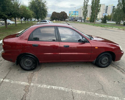 Красный Дэу Ланос, объемом двигателя 1.5 л и пробегом 264 тыс. км за 2800 $, фото 6 на Automoto.ua