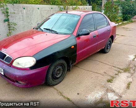 Красный Дэу Ланос, объемом двигателя 1.5 л и пробегом 0 тыс. км за 1500 $, фото 3 на Automoto.ua