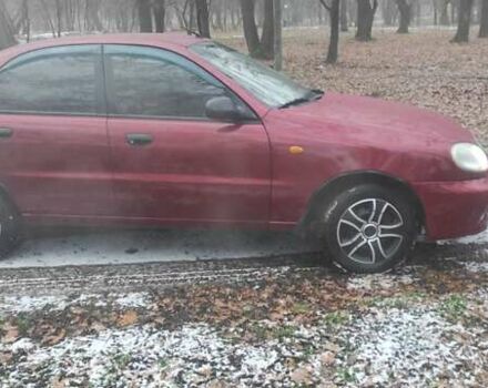 Красный Дэу Ланос, объемом двигателя 1.5 л и пробегом 260 тыс. км за 2500 $, фото 3 на Automoto.ua