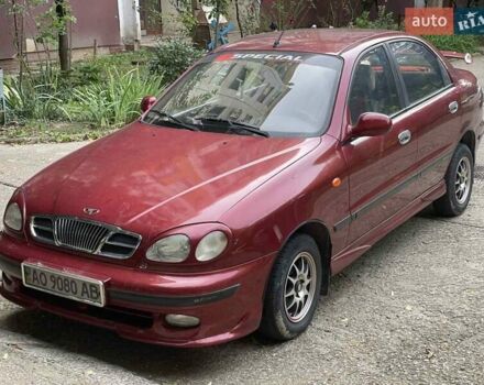 Червоний Деу Ланос, об'ємом двигуна 1.3 л та пробігом 128 тис. км за 1800 $, фото 1 на Automoto.ua