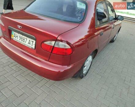 Красный Дэу Ланос, объемом двигателя 1.5 л и пробегом 218 тыс. км за 2900 $, фото 2 на Automoto.ua