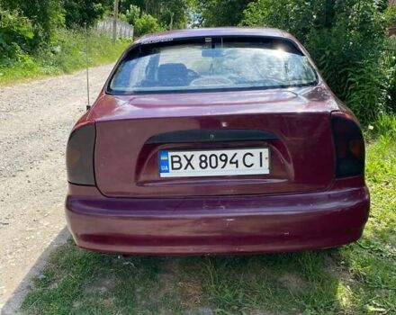 Красный Дэу Ланос, объемом двигателя 1.6 л и пробегом 222 тыс. км за 2660 $, фото 5 на Automoto.ua