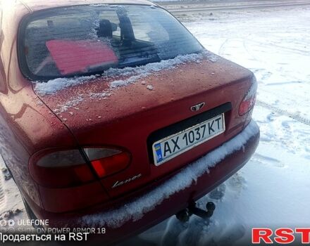 Красный Дэу Ланос, объемом двигателя 1.5 л и пробегом 300 тыс. км за 2000 $, фото 4 на Automoto.ua