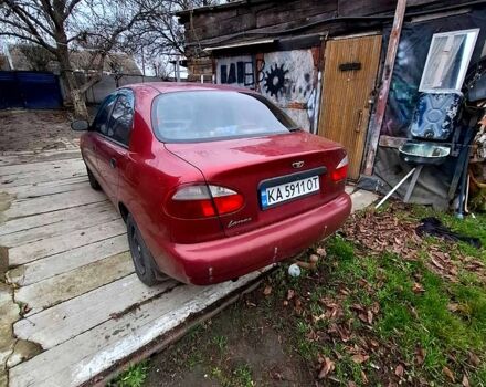 Червоний Деу Ланос, об'ємом двигуна 1.5 л та пробігом 266 тис. км за 1800 $, фото 2 на Automoto.ua