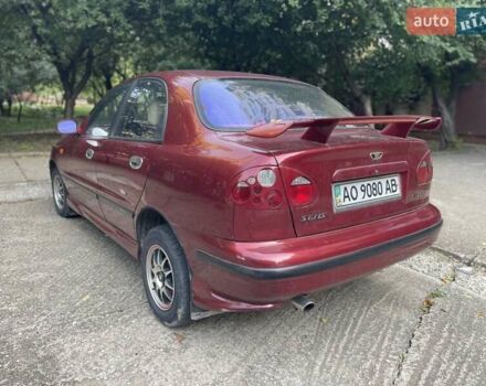 Червоний Деу Ланос, об'ємом двигуна 1.3 л та пробігом 128 тис. км за 1800 $, фото 2 на Automoto.ua