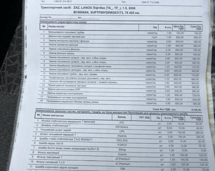 Червоний Деу Ланос, об'ємом двигуна 1.5 л та пробігом 78 тис. км за 2900 $, фото 3 на Automoto.ua