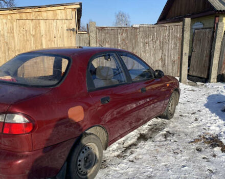 Красный Дэу Ланос, объемом двигателя 1.5 л и пробегом 230 тыс. км за 2100 $, фото 6 на Automoto.ua