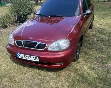 Красный Дэу Ланос, объемом двигателя 1.5 л и пробегом 59 тыс. км за 3750 $, фото 7 на Automoto.ua