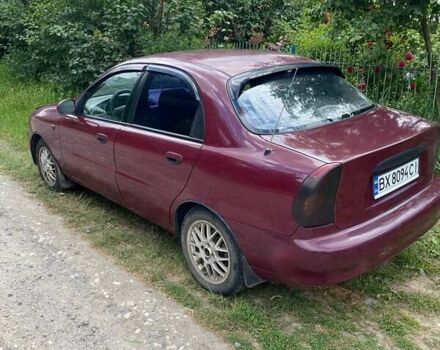 Красный Дэу Ланос, объемом двигателя 1.6 л и пробегом 222 тыс. км за 2660 $, фото 4 на Automoto.ua