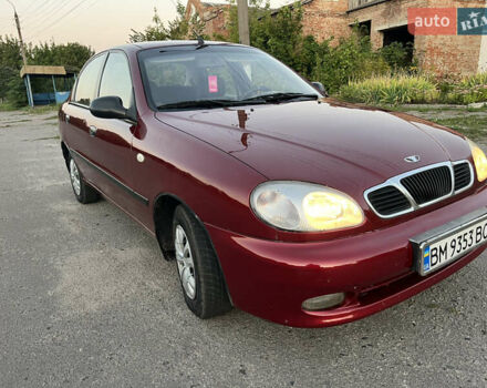 Червоний Деу Ланос, об'ємом двигуна 1.5 л та пробігом 191 тис. км за 2550 $, фото 1 на Automoto.ua