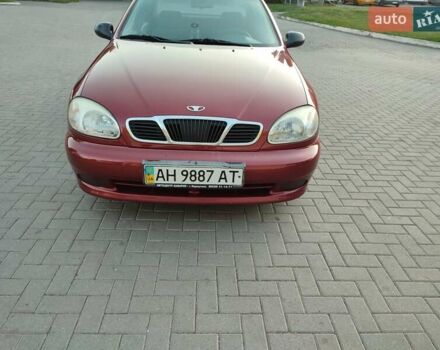 Красный Дэу Ланос, объемом двигателя 1.5 л и пробегом 218 тыс. км за 2900 $, фото 6 на Automoto.ua