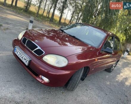 Красный Дэу Ланос, объемом двигателя 1.6 л и пробегом 161 тыс. км за 3300 $, фото 5 на Automoto.ua