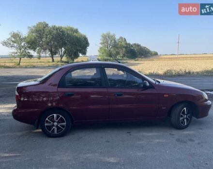 Красный Дэу Ланос, объемом двигателя 1.6 л и пробегом 161 тыс. км за 3300 $, фото 9 на Automoto.ua