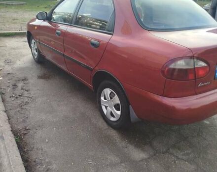 Красный Дэу Ланос, объемом двигателя 1.5 л и пробегом 216 тыс. км за 2500 $, фото 3 на Automoto.ua