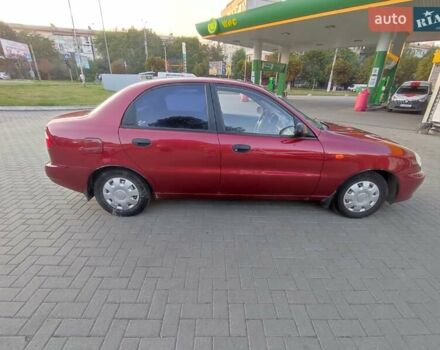 Красный Дэу Ланос, объемом двигателя 1.5 л и пробегом 218 тыс. км за 2900 $, фото 4 на Automoto.ua