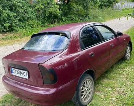 Красный Дэу Ланос, объемом двигателя 1.6 л и пробегом 222 тыс. км за 2660 $, фото 3 на Automoto.ua