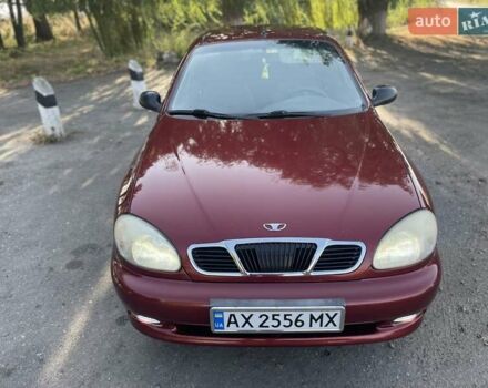 Красный Дэу Ланос, объемом двигателя 1.6 л и пробегом 161 тыс. км за 3300 $, фото 2 на Automoto.ua