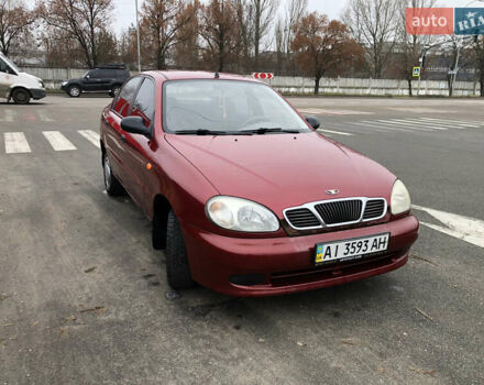 Червоний Деу Ланос, об'ємом двигуна 1.5 л та пробігом 109 тис. км за 1600 $, фото 2 на Automoto.ua