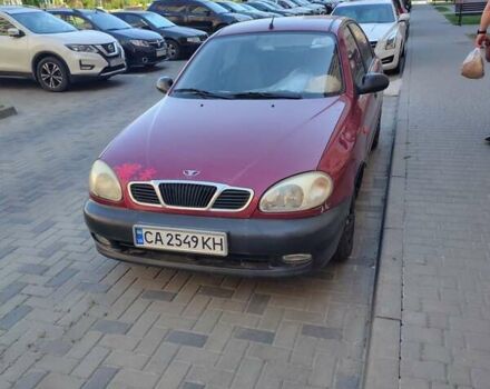 Красный Дэу Ланос, объемом двигателя 1.5 л и пробегом 73 тыс. км за 2000 $, фото 1 на Automoto.ua