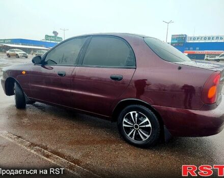 Красный Дэу Ланос, объемом двигателя 1.5 л и пробегом 150 тыс. км за 2700 $, фото 2 на Automoto.ua