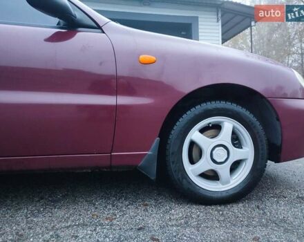 Красный Дэу Ланос, объемом двигателя 1.6 л и пробегом 244 тыс. км за 2850 $, фото 10 на Automoto.ua