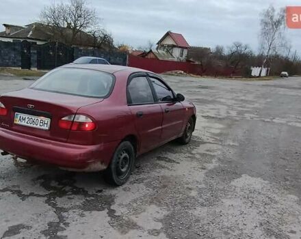 Красный Дэу Ланос, объемом двигателя 1.5 л и пробегом 245 тыс. км за 1650 $, фото 8 на Automoto.ua
