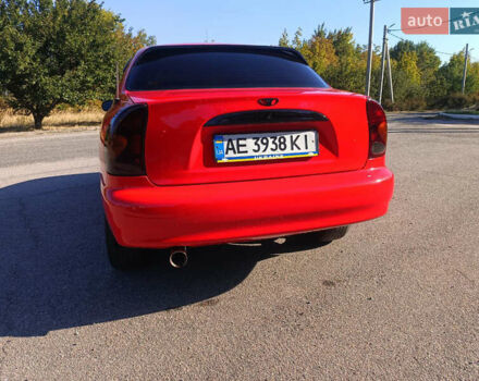 Красный Дэу Ланос, объемом двигателя 1.6 л и пробегом 187 тыс. км за 3150 $, фото 6 на Automoto.ua