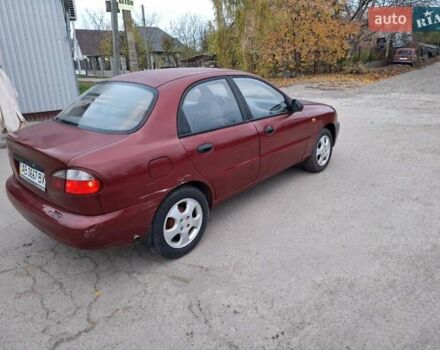 Червоний Деу Ланос, об'ємом двигуна 1.5 л та пробігом 250 тис. км за 1350 $, фото 6 на Automoto.ua