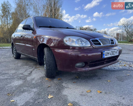 Дэу Ланос 2005 в Житомире на Automoto.ua Красный Дэу Ланос, объемом двигателя 1.6 л и пробегом 164 тыс. км за 2499 $, фото 7 на Automoto.ua