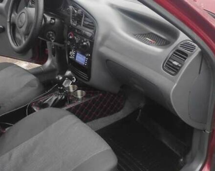 Красный Дэу Ланос, объемом двигателя 1.5 л и пробегом 260 тыс. км за 2500 $, фото 12 на Automoto.ua