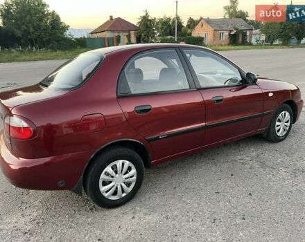 Червоний Деу Ланос, об'ємом двигуна 1.5 л та пробігом 191 тис. км за 2550 $, фото 6 на Automoto.ua