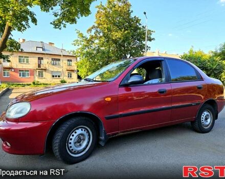 Красный Дэу Ланос, объемом двигателя 1.5 л и пробегом 165 тыс. км за 2100 $, фото 1 на Automoto.ua