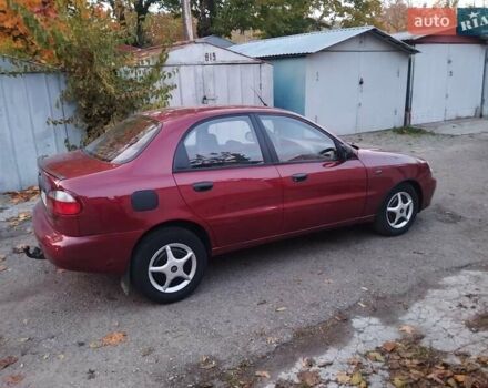 Червоний Деу Ланос, об'ємом двигуна 1.5 л та пробігом 230 тис. км за 1800 $, фото 3 на Automoto.ua