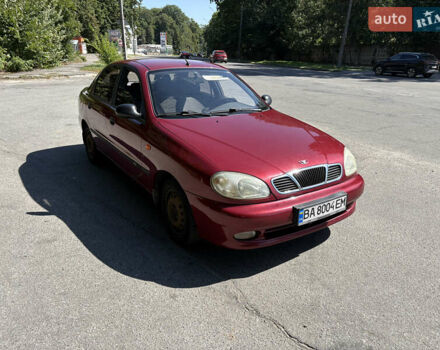 Красный Дэу Ланос, объемом двигателя 1.6 л и пробегом 206 тыс. км за 2300 $, фото 2 на Automoto.ua