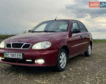 Красный Дэу Ланос, объемом двигателя 1.5 л и пробегом 222 тыс. км за 2300 $, фото 2 на Automoto.ua