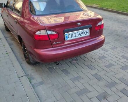 Красный Дэу Ланос, объемом двигателя 1.5 л и пробегом 73 тыс. км за 2000 $, фото 4 на Automoto.ua