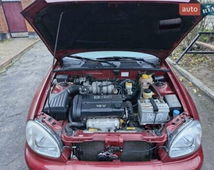 Красный Дэу Ланос, объемом двигателя 1.6 л и пробегом 163 тыс. км за 2650 $, фото 8 на Automoto.ua