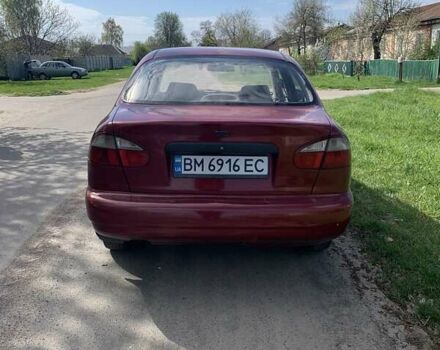 Красный Дэу Ланос, объемом двигателя 1.5 л и пробегом 150 тыс. км за 2500 $, фото 5 на Automoto.ua