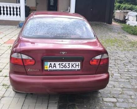 Красный Дэу Ланос, объемом двигателя 1.5 л и пробегом 128 тыс. км за 3550 $, фото 3 на Automoto.ua