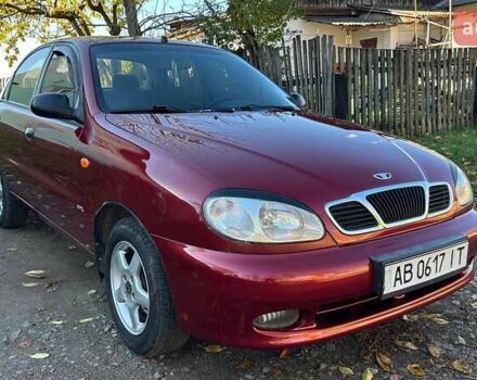 Красный Дэу Ланос, объемом двигателя 1.6 л и пробегом 216 тыс. км за 1900 $, фото 12 на Automoto.ua