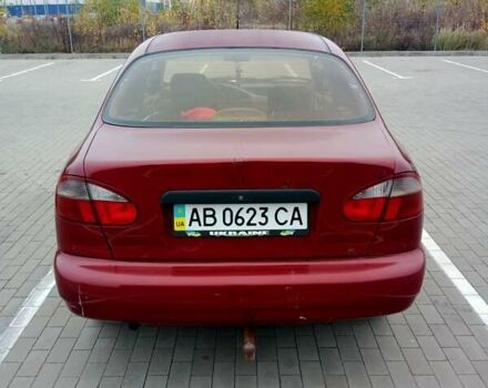 Красный Дэу Ланос, объемом двигателя 1.5 л и пробегом 322 тыс. км за 2300 $, фото 2 на Automoto.ua