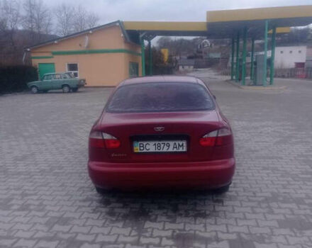 Красный Дэу Ланос, объемом двигателя 1.5 л и пробегом 260 тыс. км за 1499 $, фото 2 на Automoto.ua