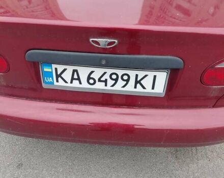 Красный Дэу Ланос, объемом двигателя 1.5 л и пробегом 309 тыс. км за 2200 $, фото 2 на Automoto.ua