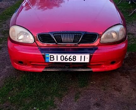 Червоний Деу Ланос, об'ємом двигуна 1.5 л та пробігом 0 тис. км за 1000 $, фото 1 на Automoto.ua