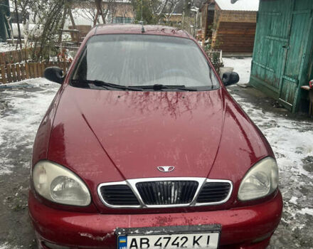 Красный Дэу Ланос, объемом двигателя 1.5 л и пробегом 183 тыс. км за 3000 $, фото 1 на Automoto.ua