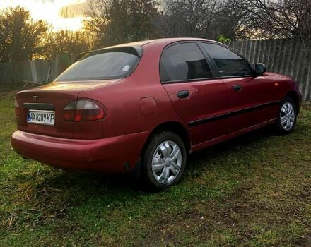 Красный Дэу Ланос, объемом двигателя 1.4 л и пробегом 0 тыс. км за 1350 $, фото 5 на Automoto.ua