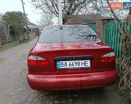 Красный Дэу Ланос, объемом двигателя 1.3 л и пробегом 270 тыс. км за 1500 $, фото 8 на Automoto.ua