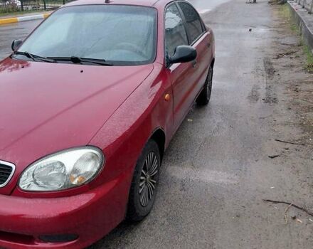 Красный Дэу Ланос, объемом двигателя 1.5 л и пробегом 309 тыс. км за 2000 $, фото 1 на Automoto.ua
